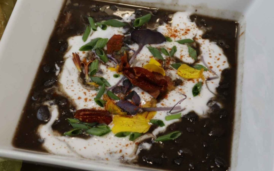 CUBAN BLACK BEAN SOUP & SANDWICH