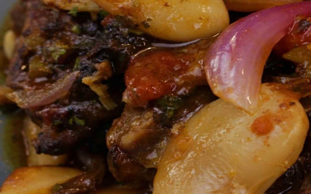 BAHAMIAN OXTAIL & LIMA BEANS