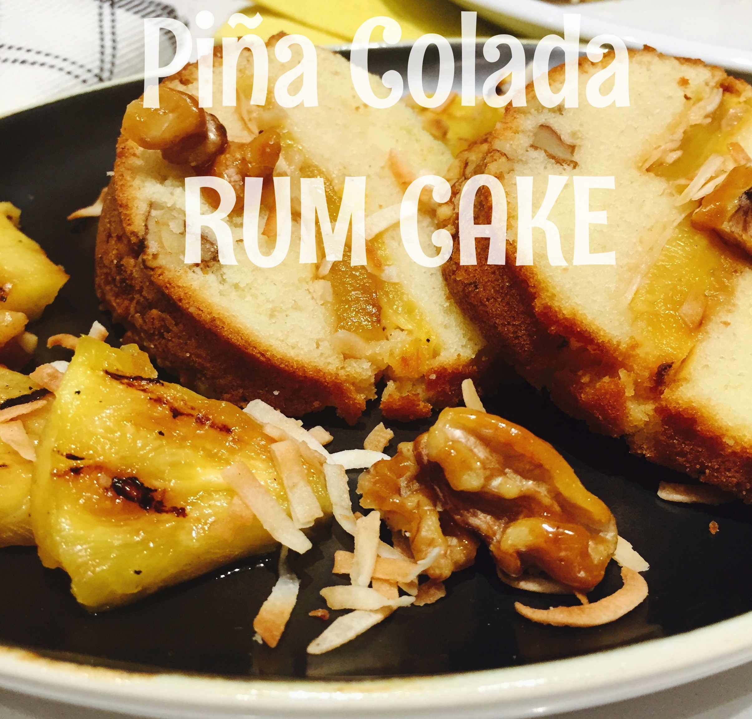 Piña Colada Rum Cake