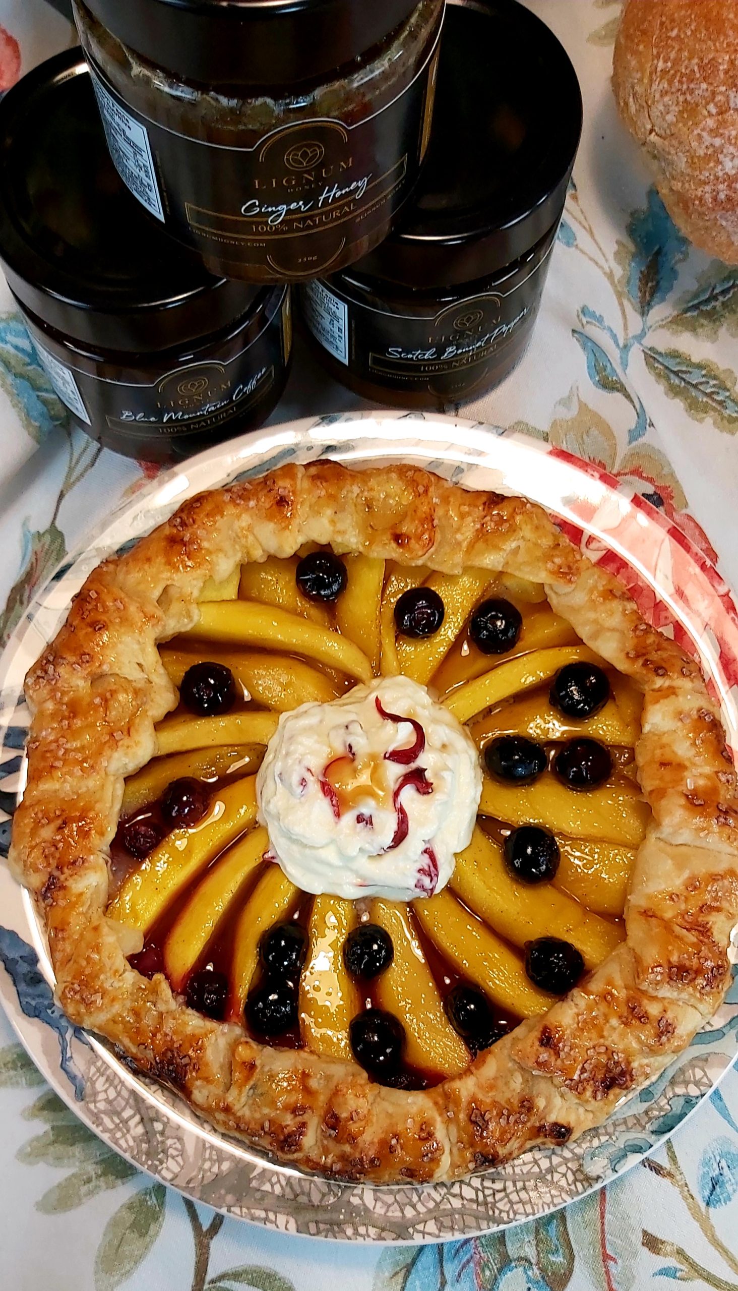 Mango & Ginger-Honey Galettes