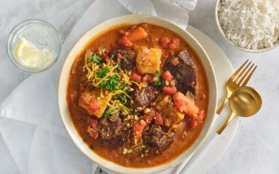Beef with Peanut (Mafe) Stew