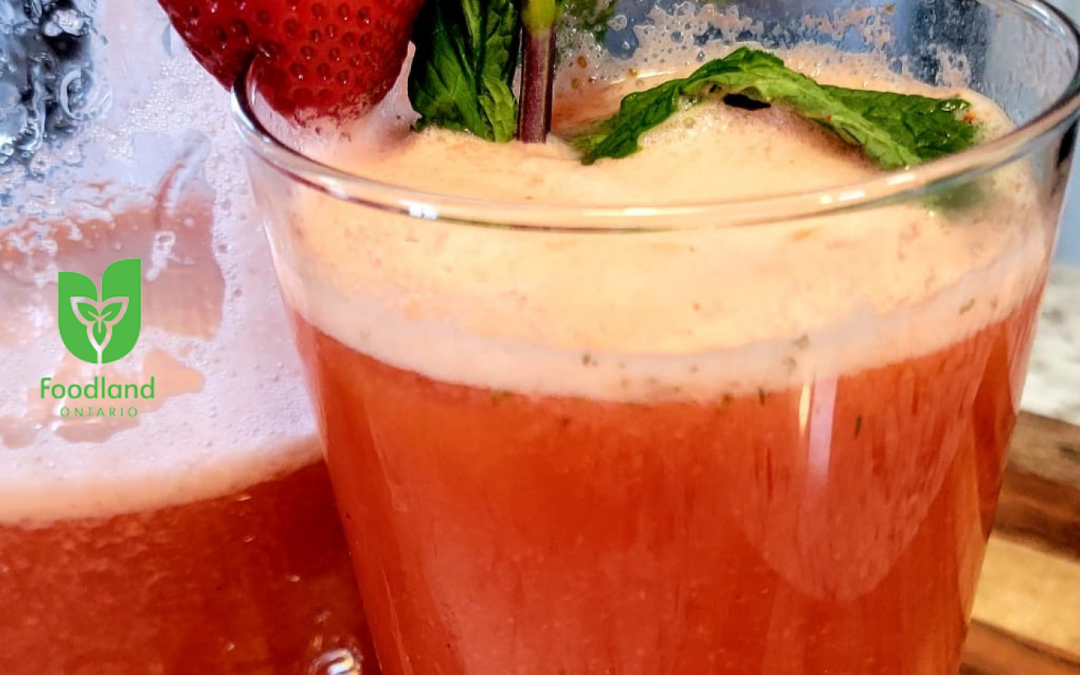Strawberry Maple Mojito Mocktails