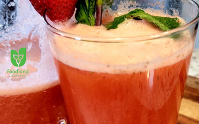 Strawberry Maple Mojito Mocktails