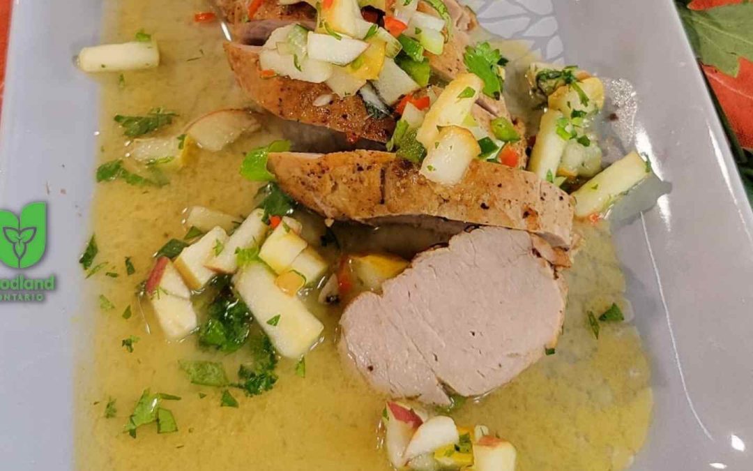 Pork Tenderloin with Fresh Fall Salsa