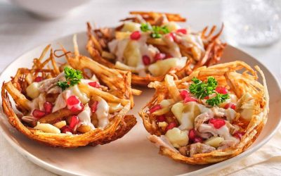 Crispy Thanksgiving Poutine Basket