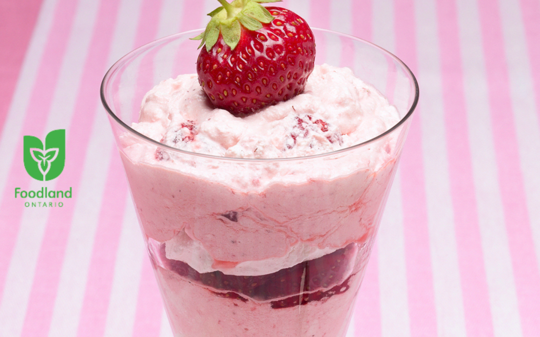 Devonshire-Style Strawberry Rice Pudding