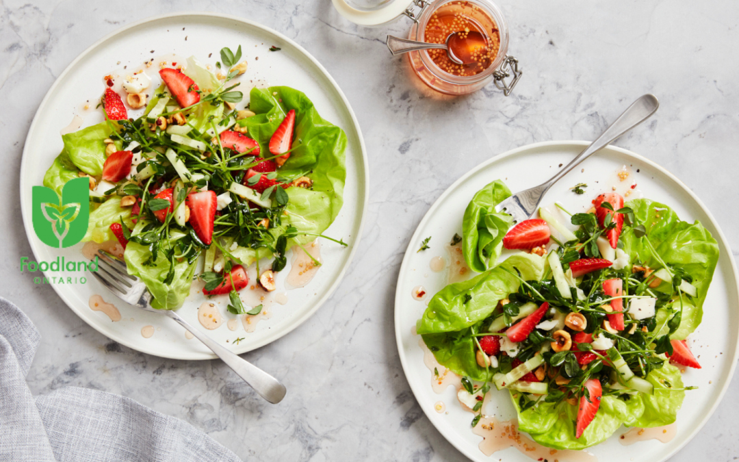 Pickled Strawberry Salad