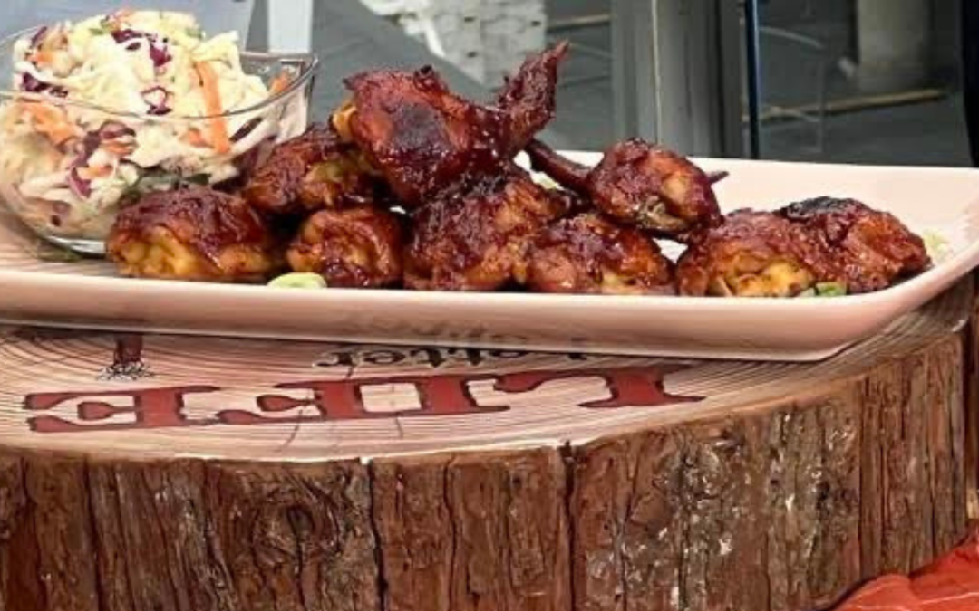 Guava Barbecue Stuffed Wings