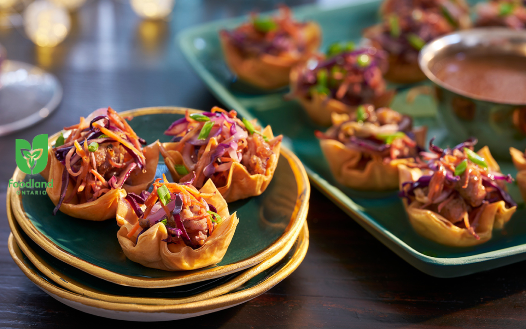 Spring Roll Phyllo Cups