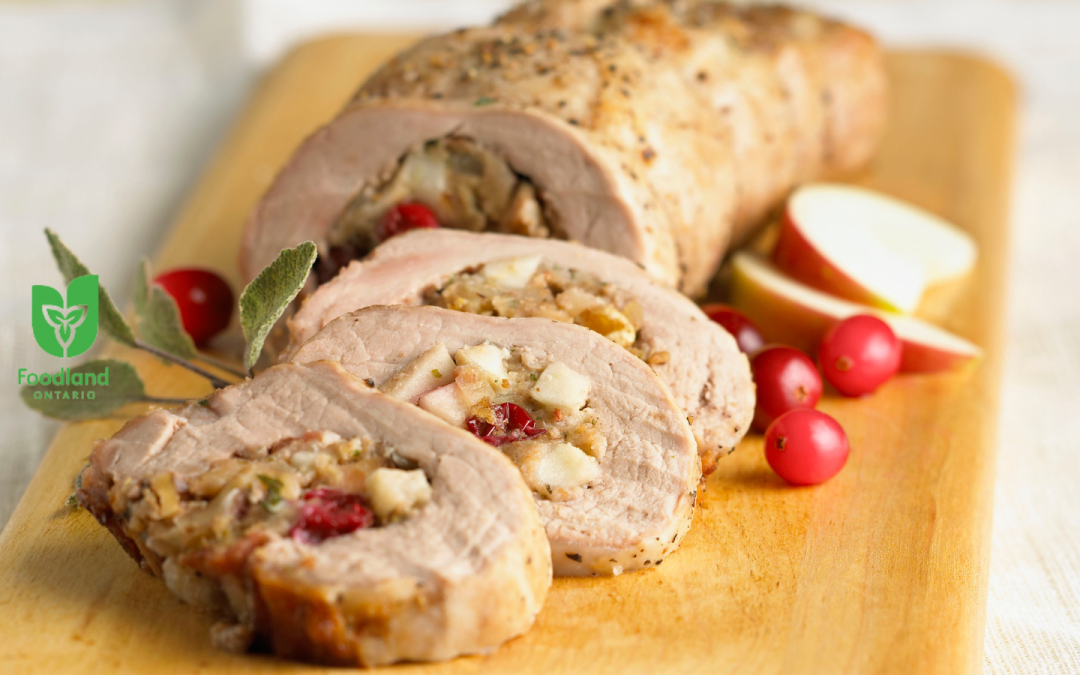 Pork Tenderloin with Fruit and Nuts