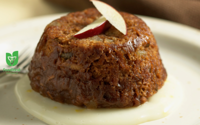 Apple Ginger Puddings with Lemon Sauce