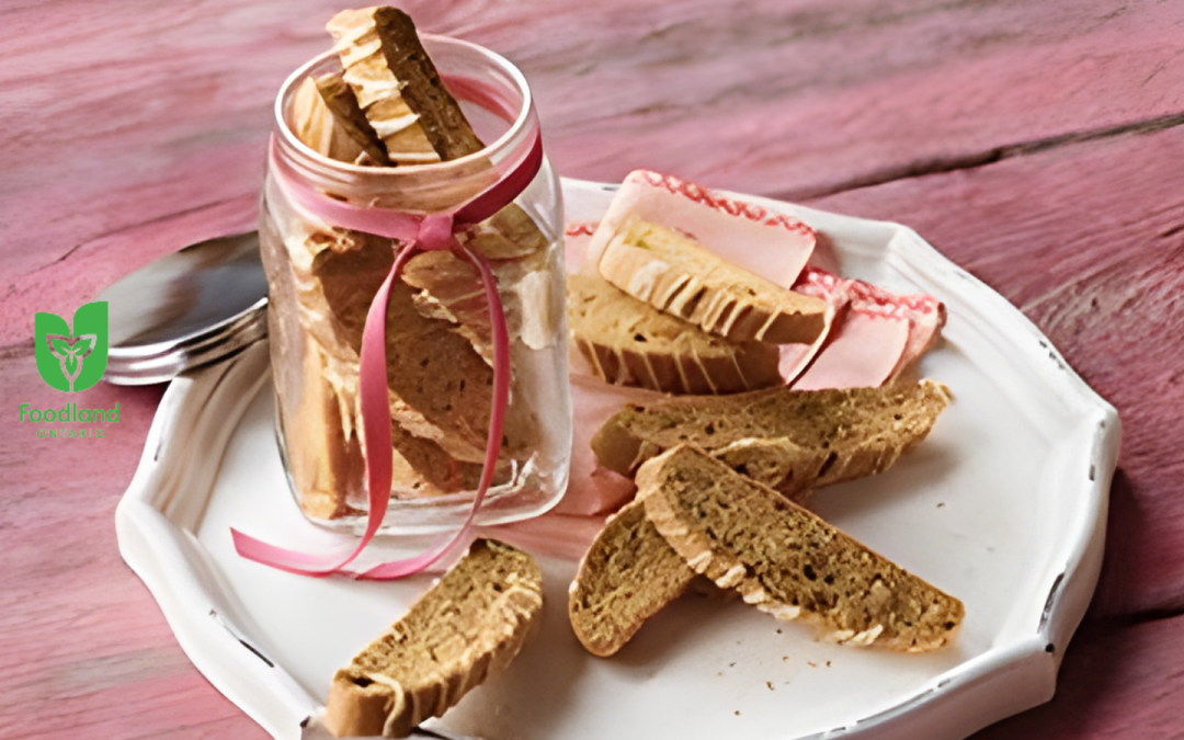 Maple Walnut Biscotti