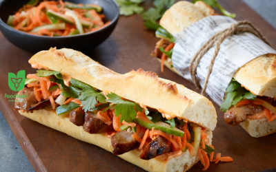 Banh Mi (Vietnamese Chicken Sandwiches)