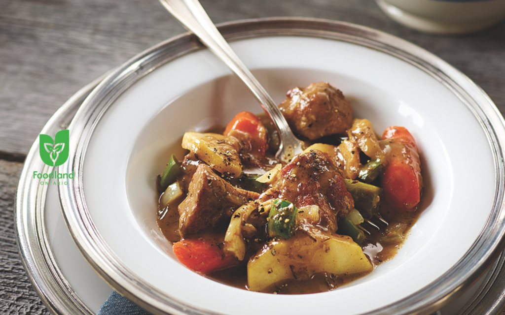 Pirc Ragout Pork Ragout with Apples ‘n’ Thyme - Island Gurl Foods