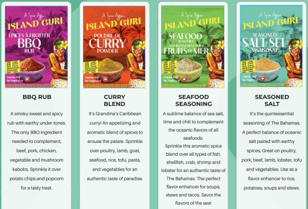 4 Pack Spices