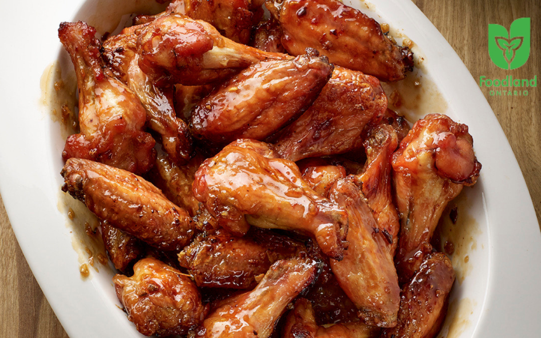Maple Garlic Chicken Wings