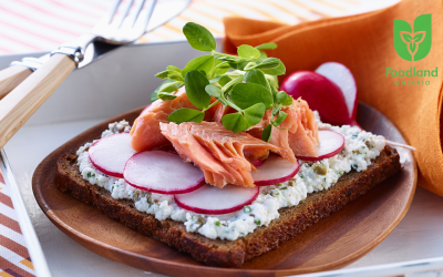 Smoked Trout, Radish and Sprout SmØrrebrØd