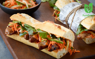 Banh Mi (Vietnamese Chicken Sandwiches)