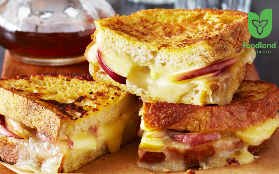 Apple and Cheese French Toast Sandwiches