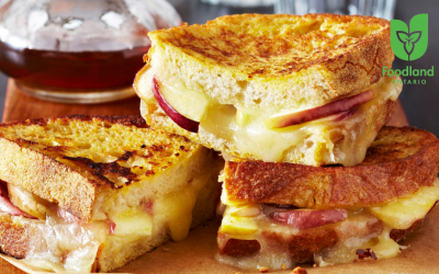 Apple and Cheese French Toast Sandwiches