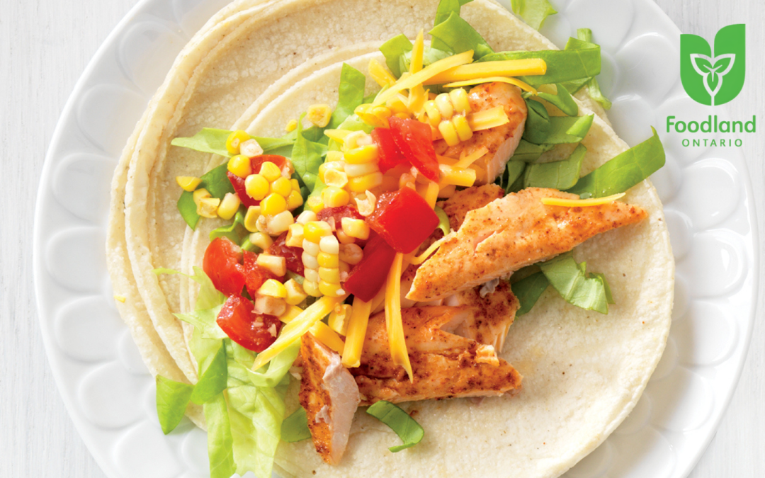 Fish and Corn Salsa Tacos