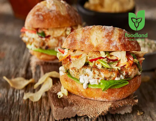 Smashed Walleye Burgers