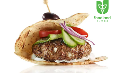 Feta Stuffed Lamb Burgers
