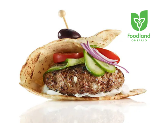 Feta Stuffed Lamb Burgers