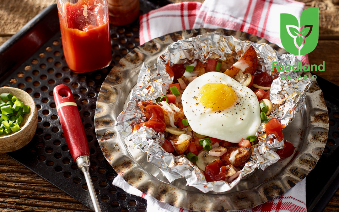 Grilled Breakfast Poutine